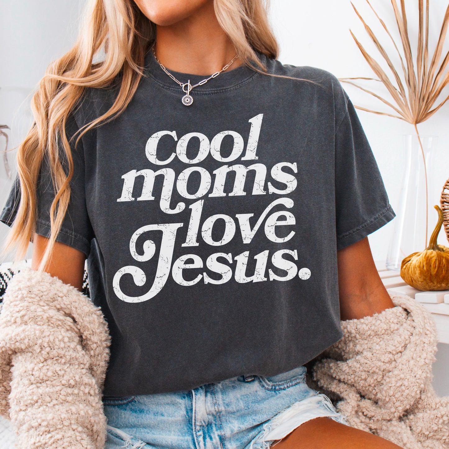 Cool Moms Love Jesus Screen Print Transfer