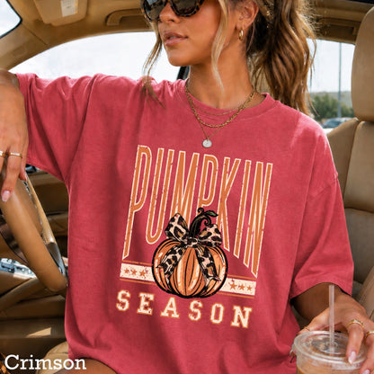 Pumpkin Season Comfort Color Graphic Tee