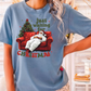 Just Waiting For Christmas Comfort Color Graphic Tee