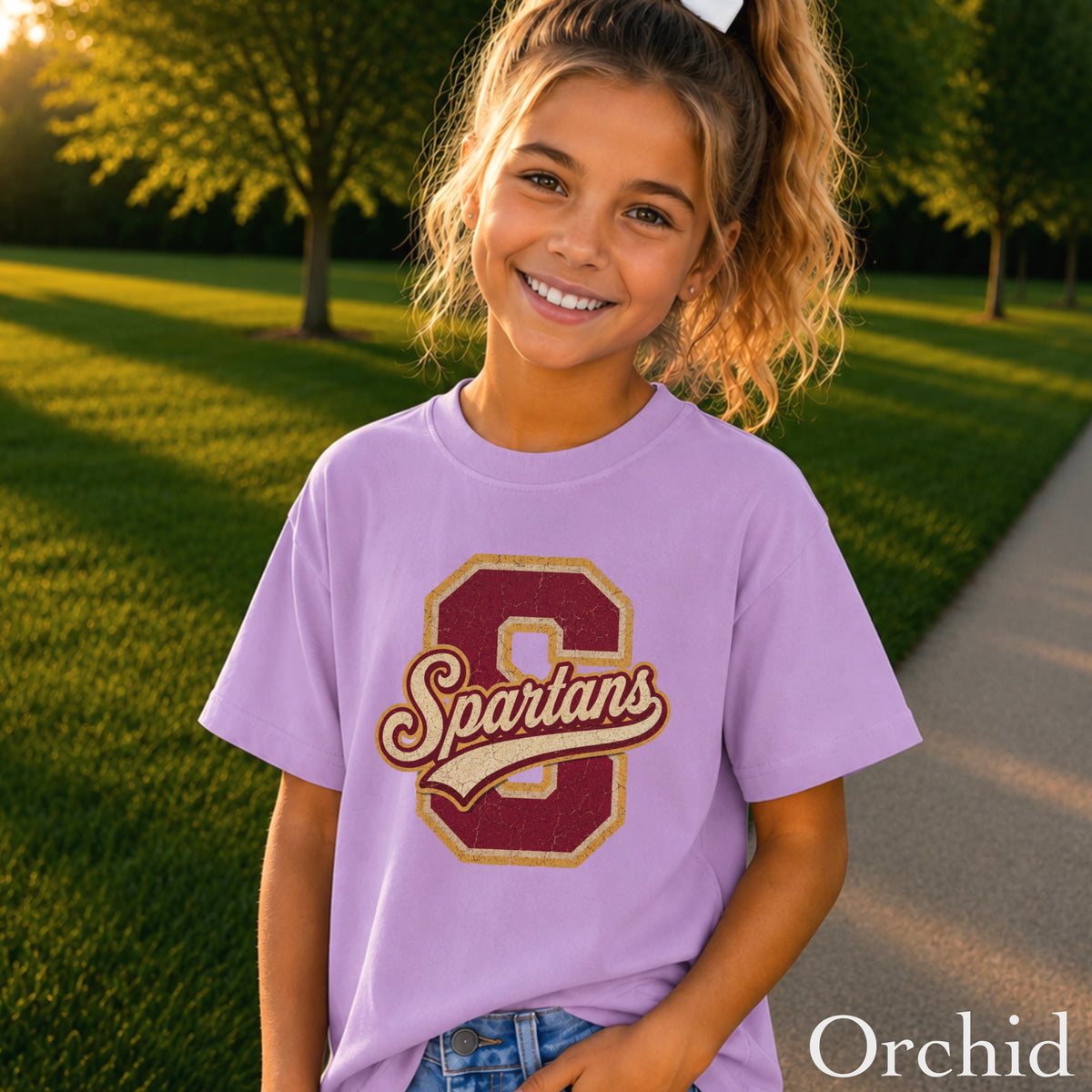 Spartans Youth Comfort Color T-Shirt