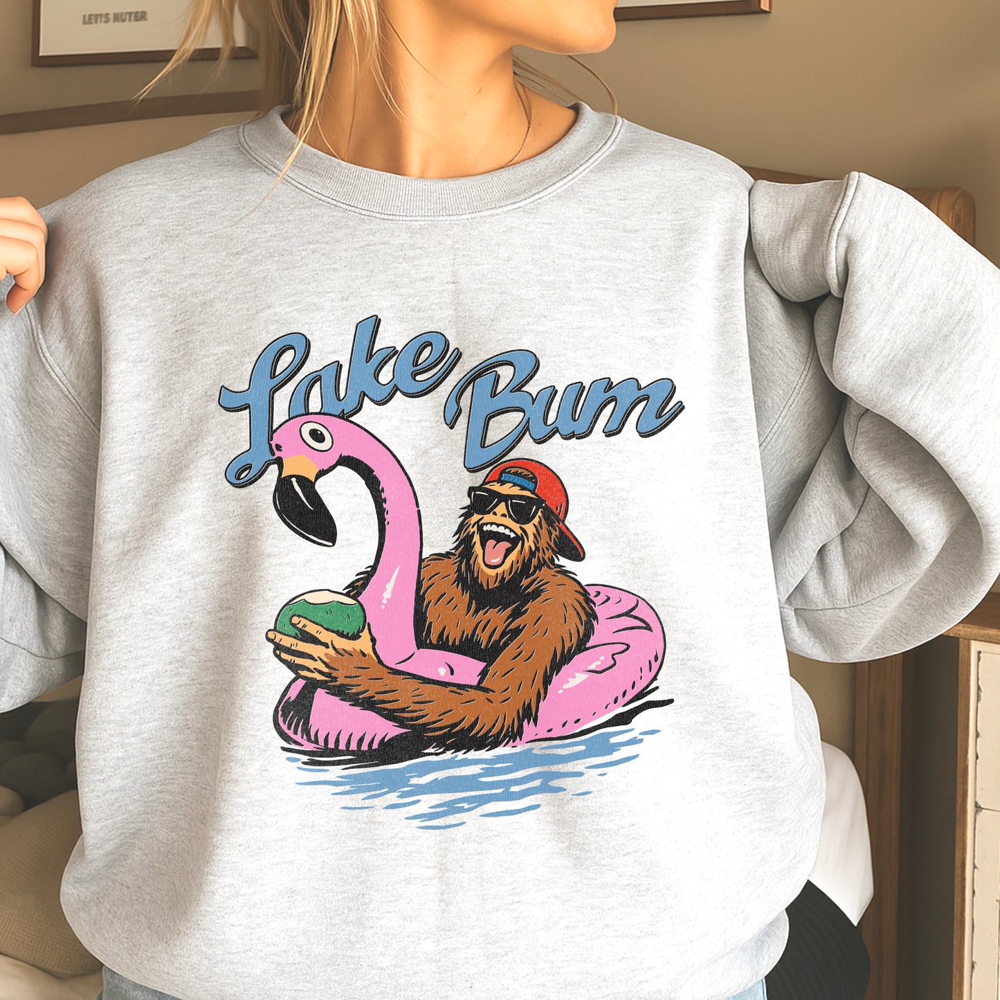 Lake Bum Crewneck Sweatshirt