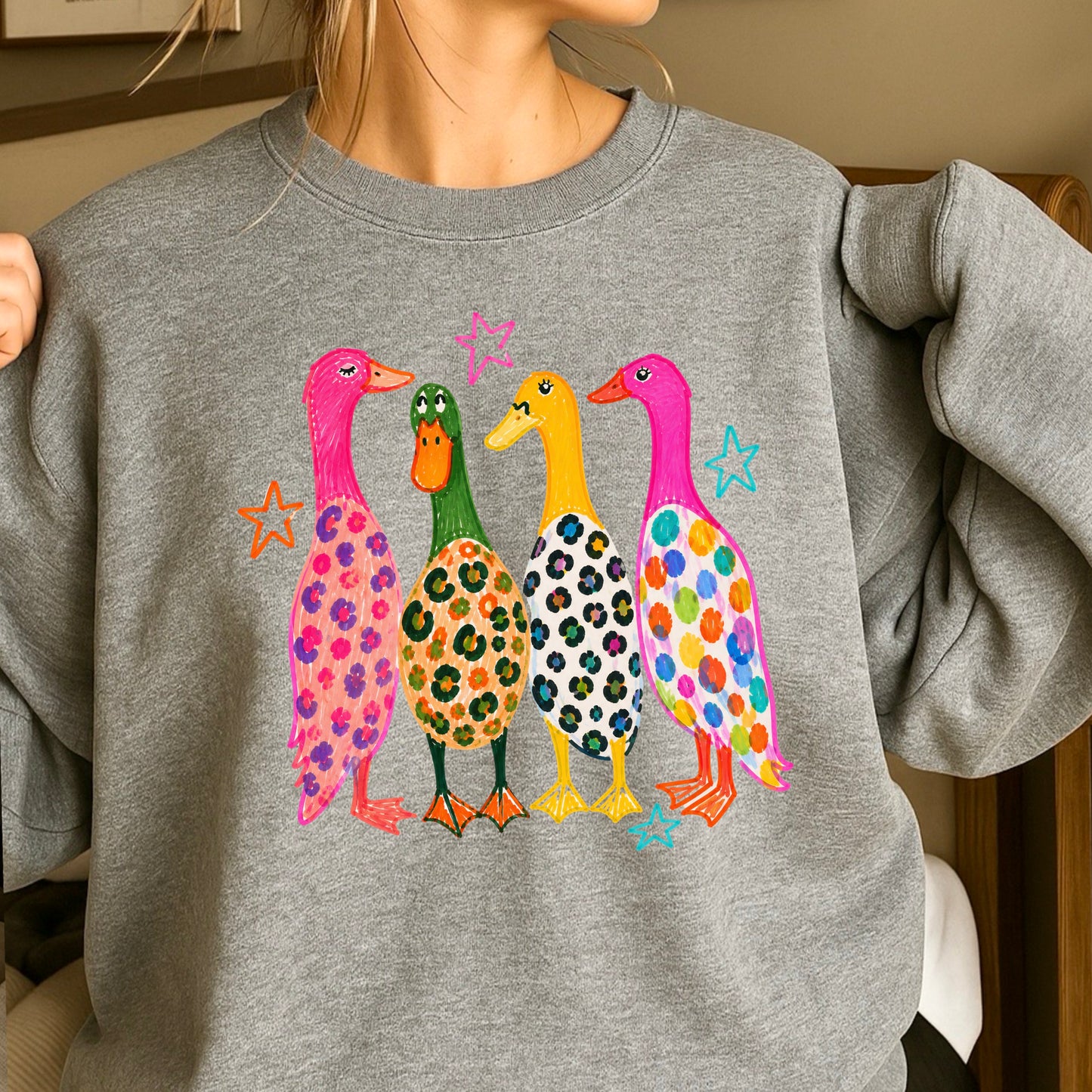 Mallard Ducks Crewneck Sweatshirt