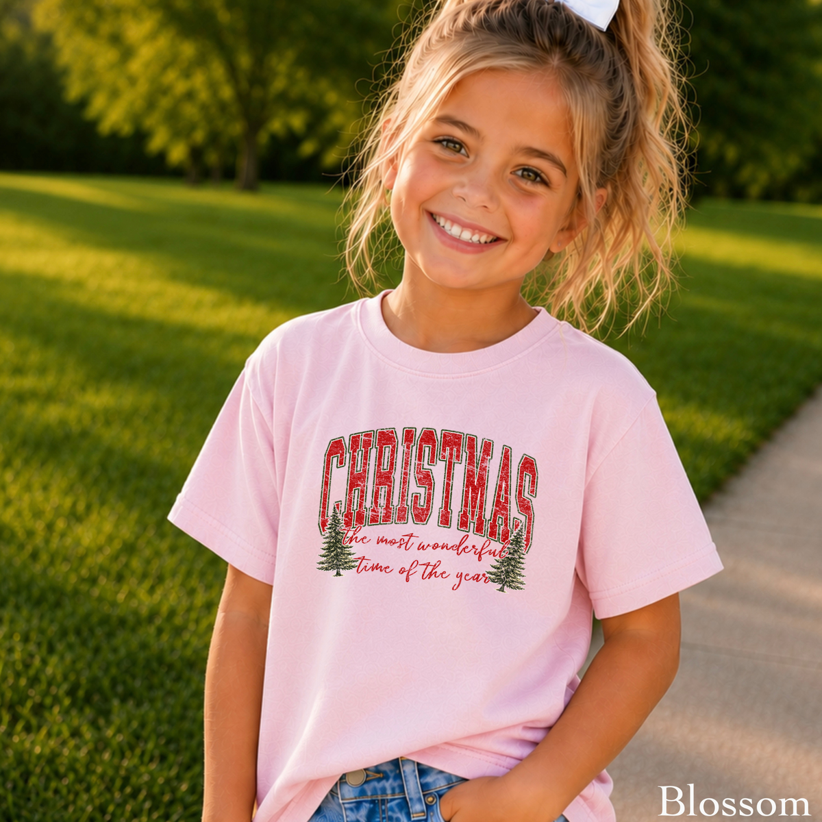 It's The Most Wonderful Time Of The Year Christmas Youth Comfort Color T-Shirt