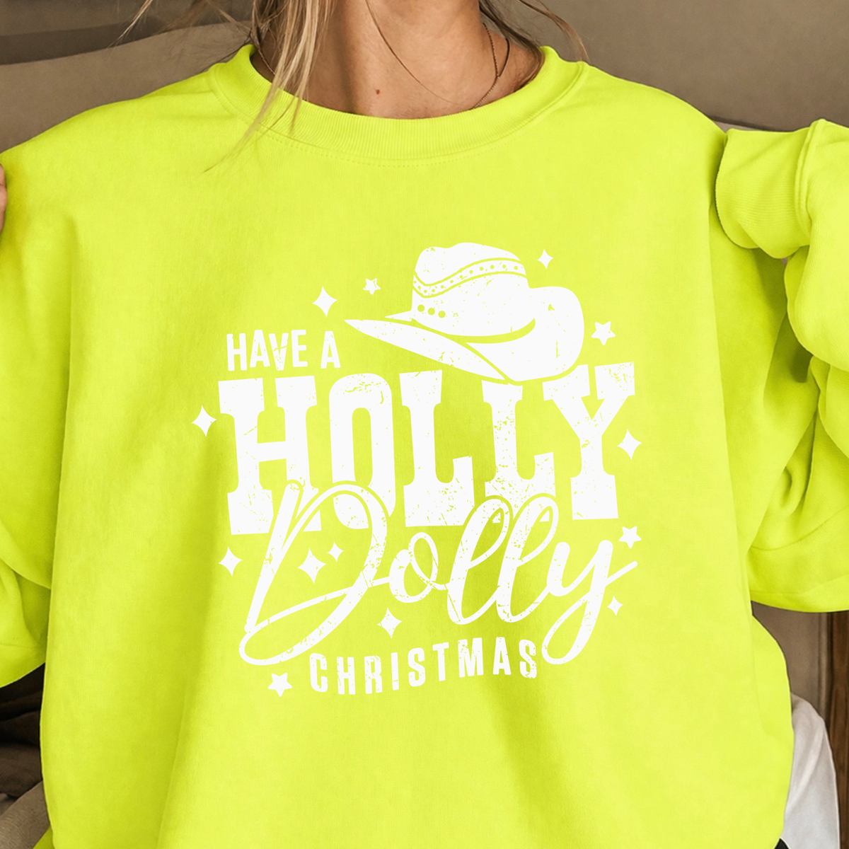 Have A Holly Christmas Crewneck Sweatshirt