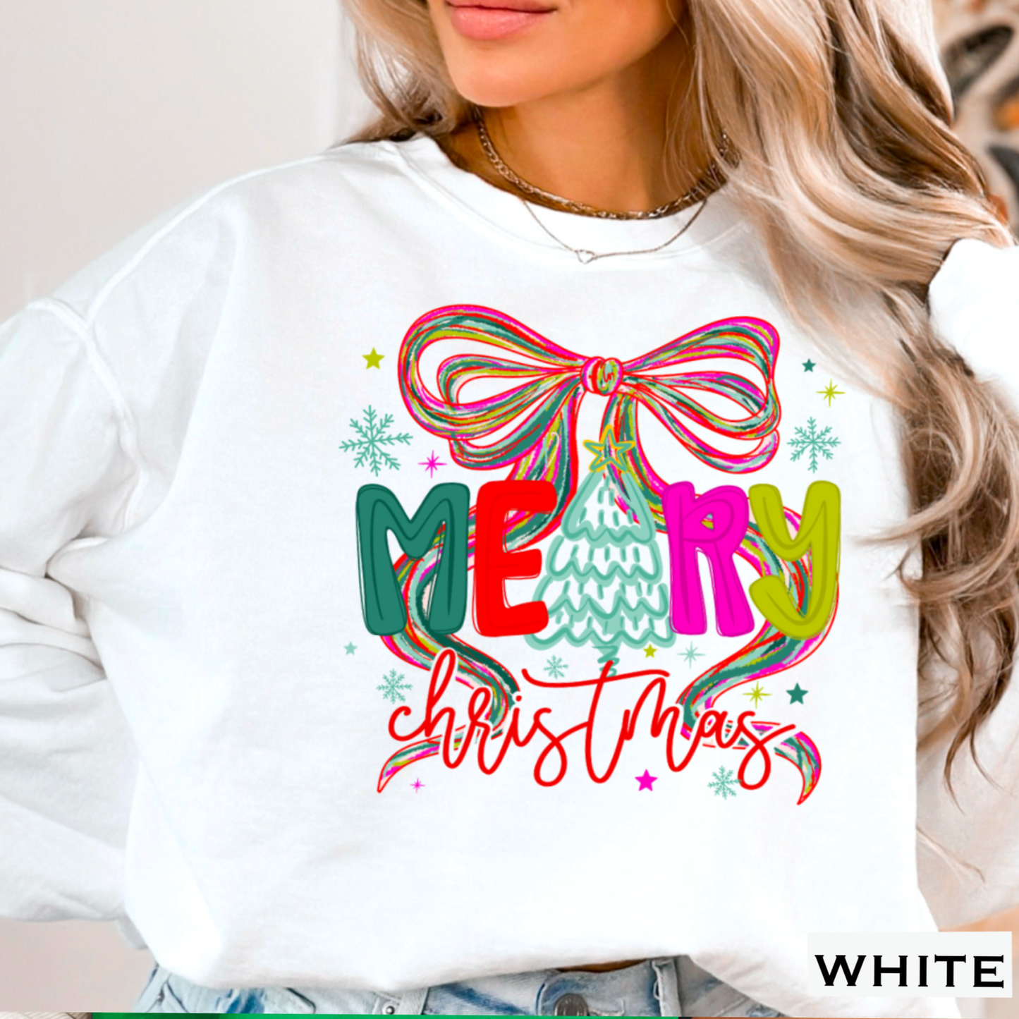 Merry Christmas Crewneck Sweatshirt