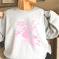 Halftone Cupid Valentine’s Day Crewneck Sweatshirt