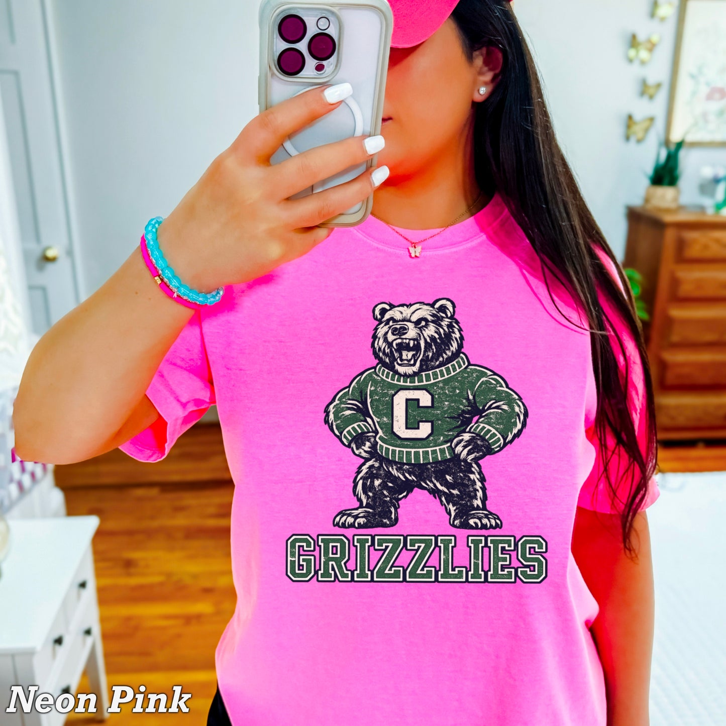 Grizzlies Comfort Color Graphic Tee