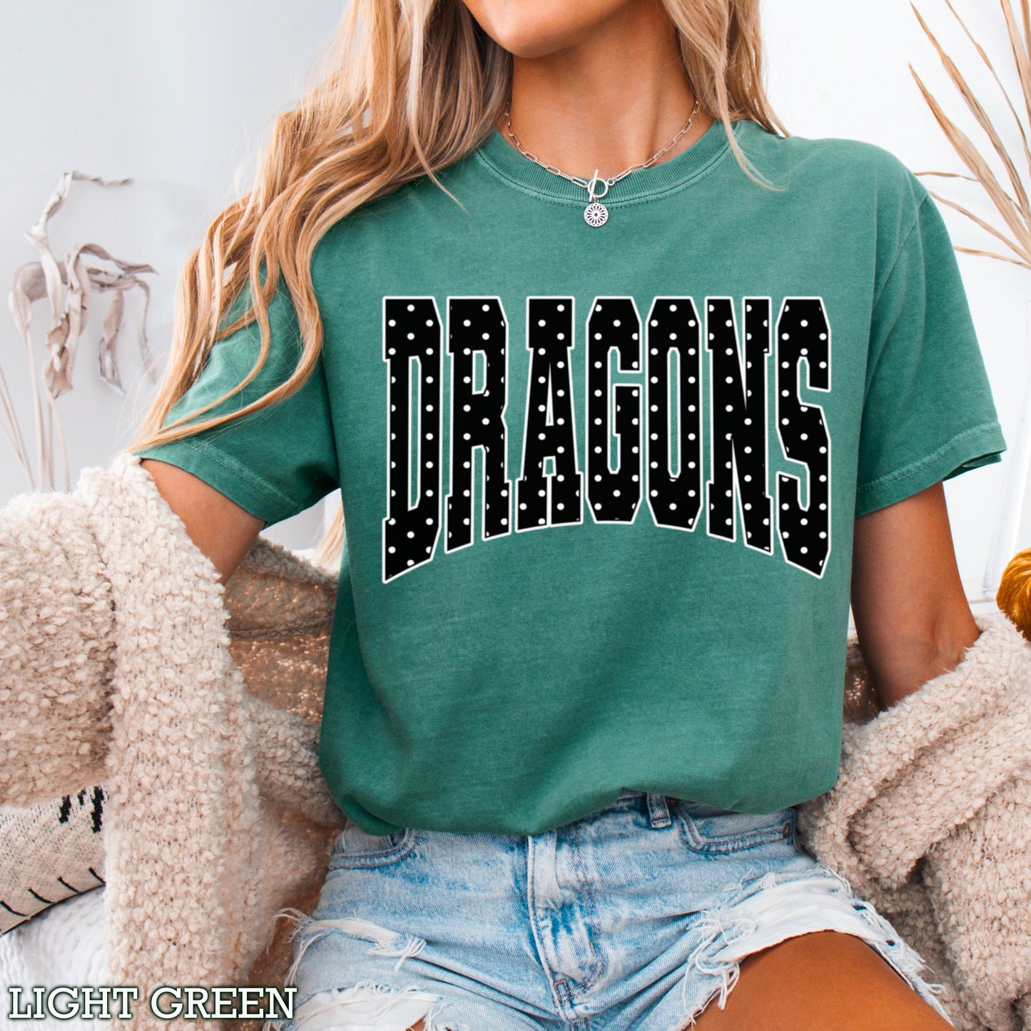 Dragons Comfort Color Graphic Tee