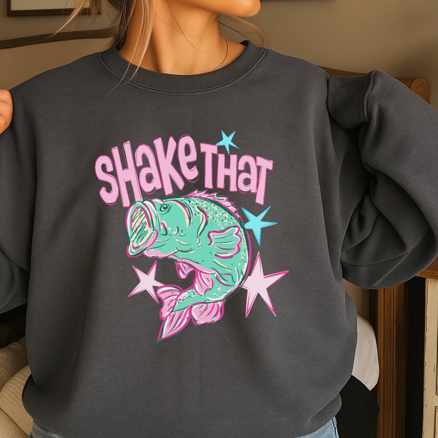 Shake That Bass Crewneck Sweatshirt