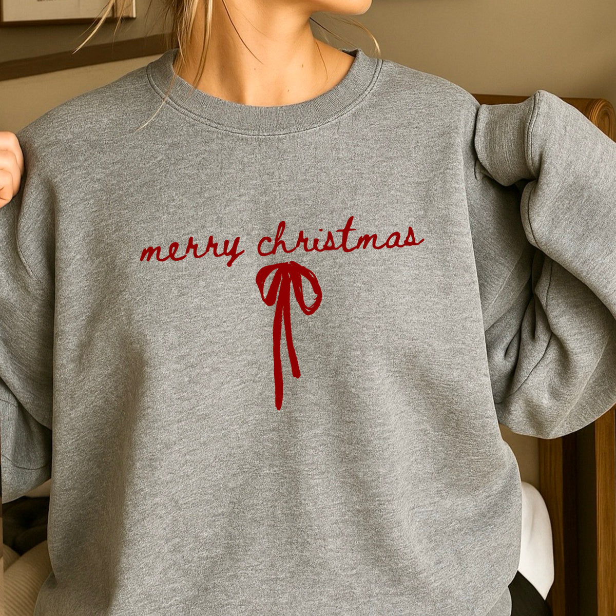 Merry Christmas Crewneck Sweatshirt