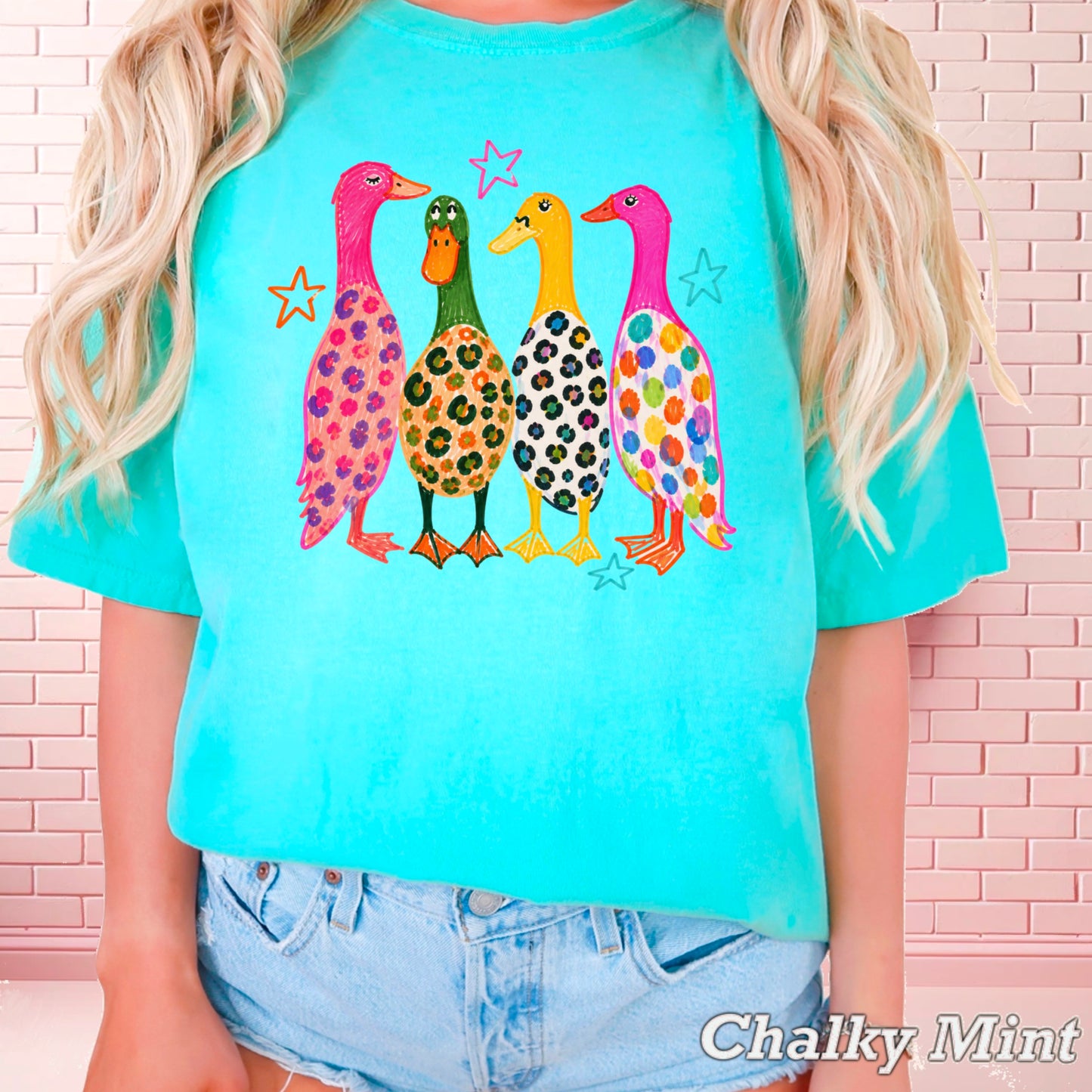 Mallard Ducks Comfort Color Graphic Tee