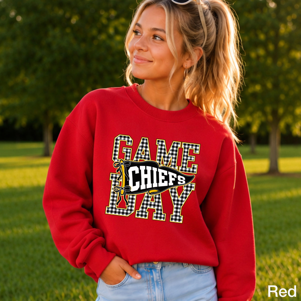 Chiefs Youth Crewneck Sweatshirt