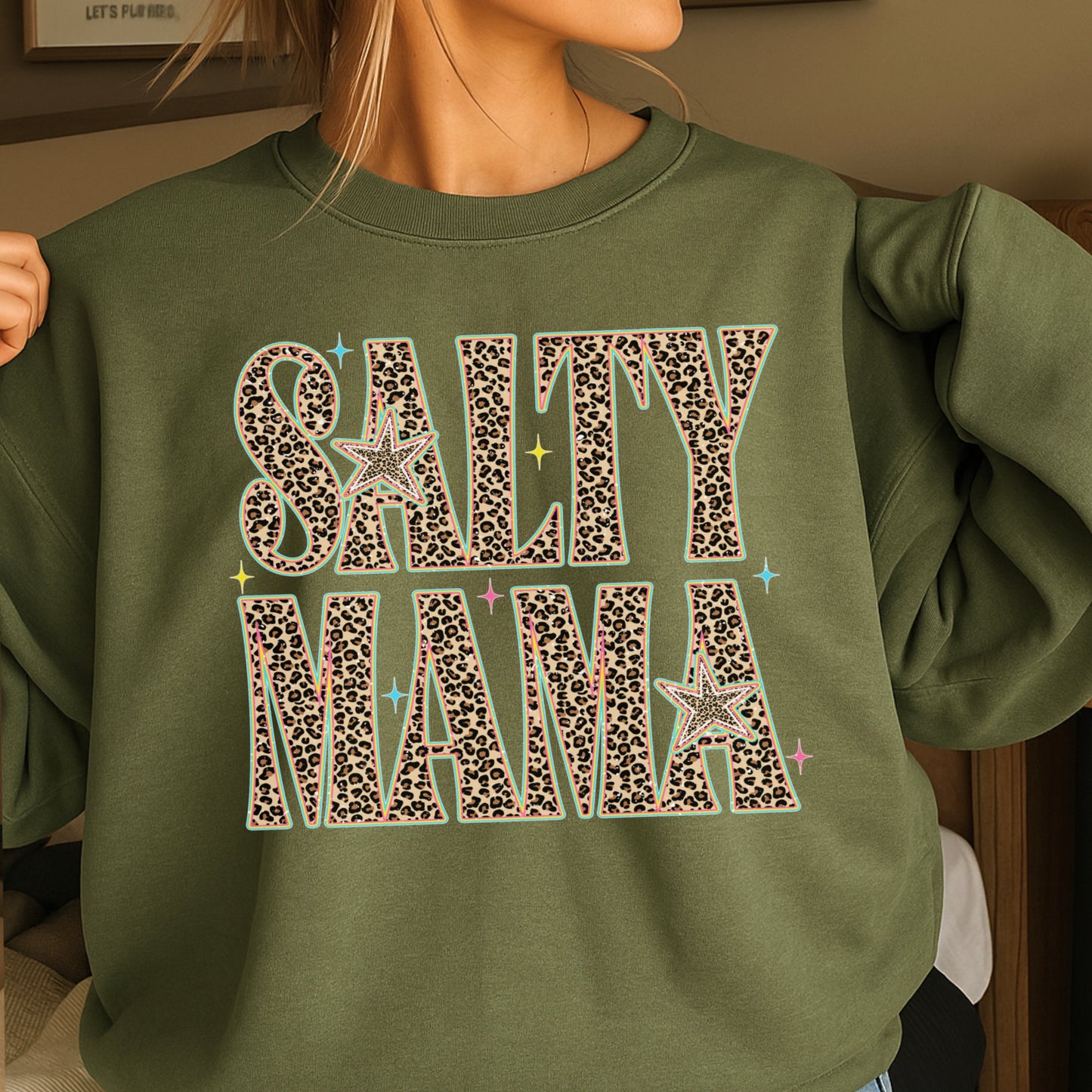 Salty Mama Crewneck Sweatshirt