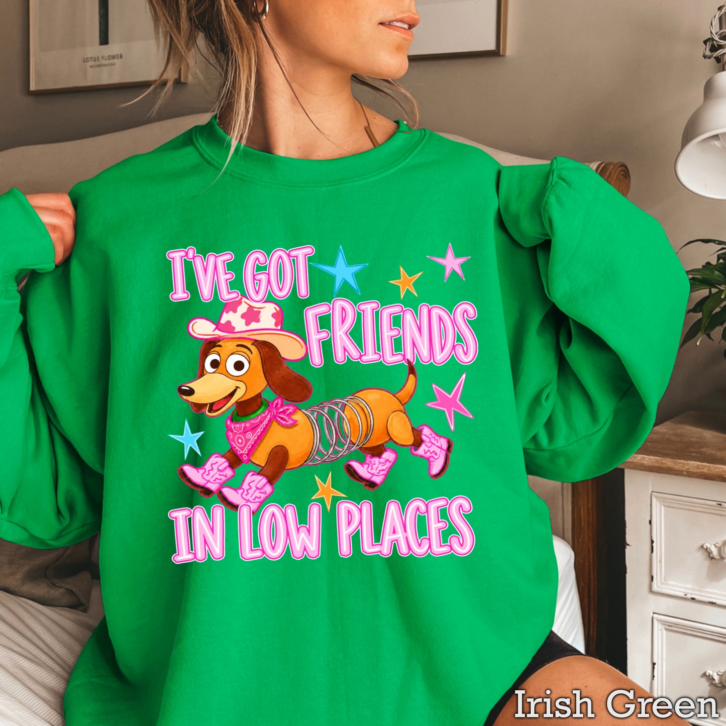 I’ve Got Friends In Low Places Toy Crewneck Sweatshirt