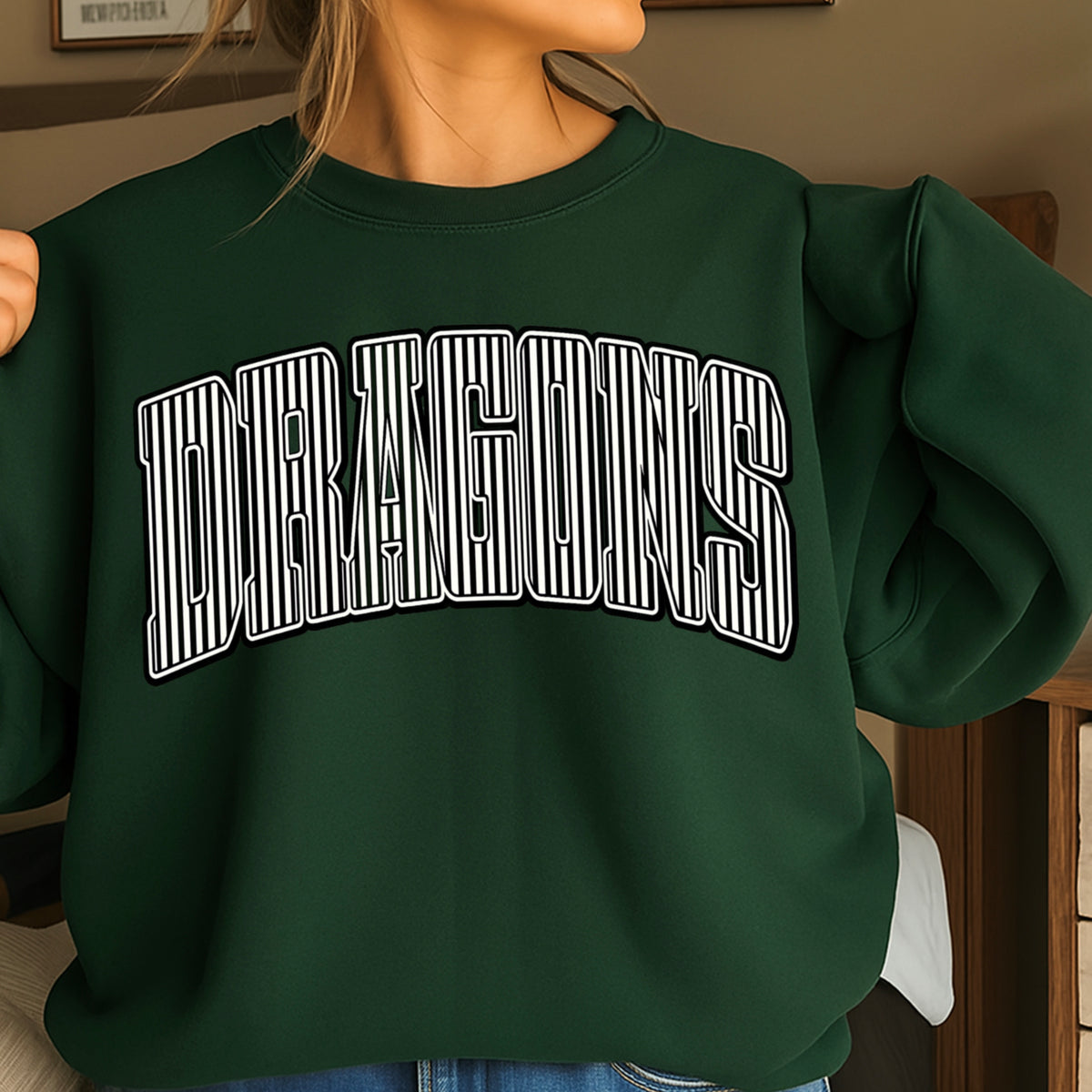 Dragons Crewneck Sweatshirt