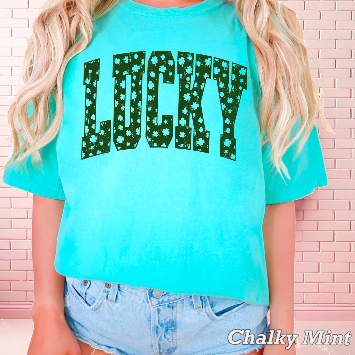 Lucky St. Patrick’s Day Comfort Color Graphic Tee