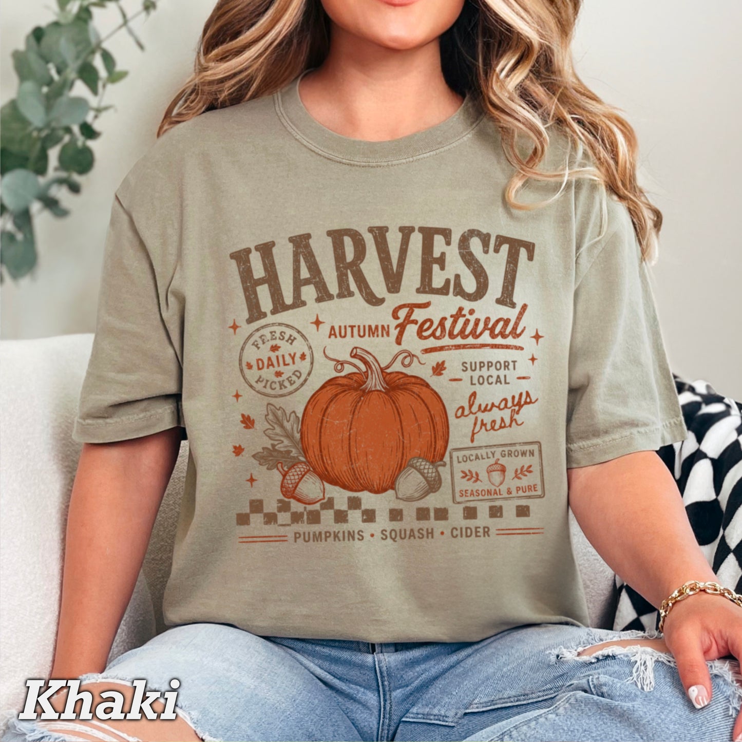 Harvest Festival Comfort Color Graphic Tee