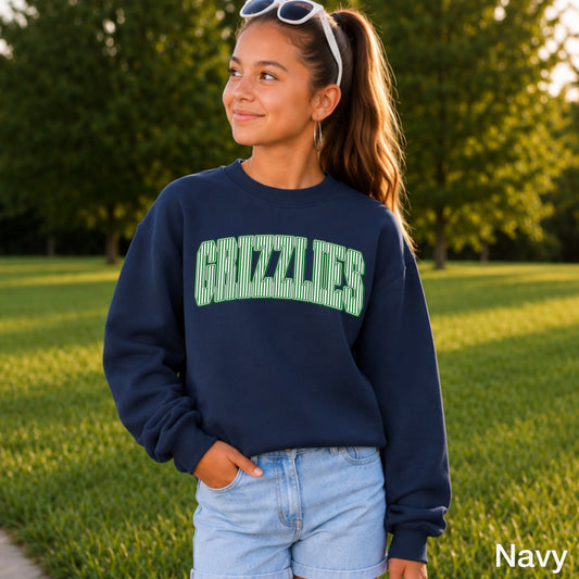 Grizzlies Youth Crewneck Sweatshirt
