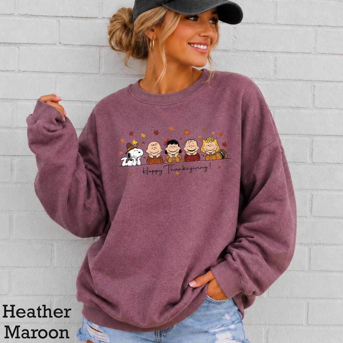 Happy Thanksgiving Crewneck Sweatshirt