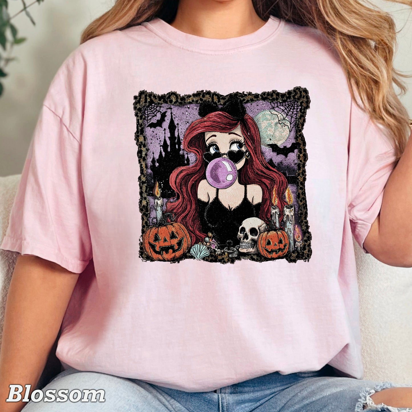 Halloween Princess Halloween Comfort Color Graphic Tee