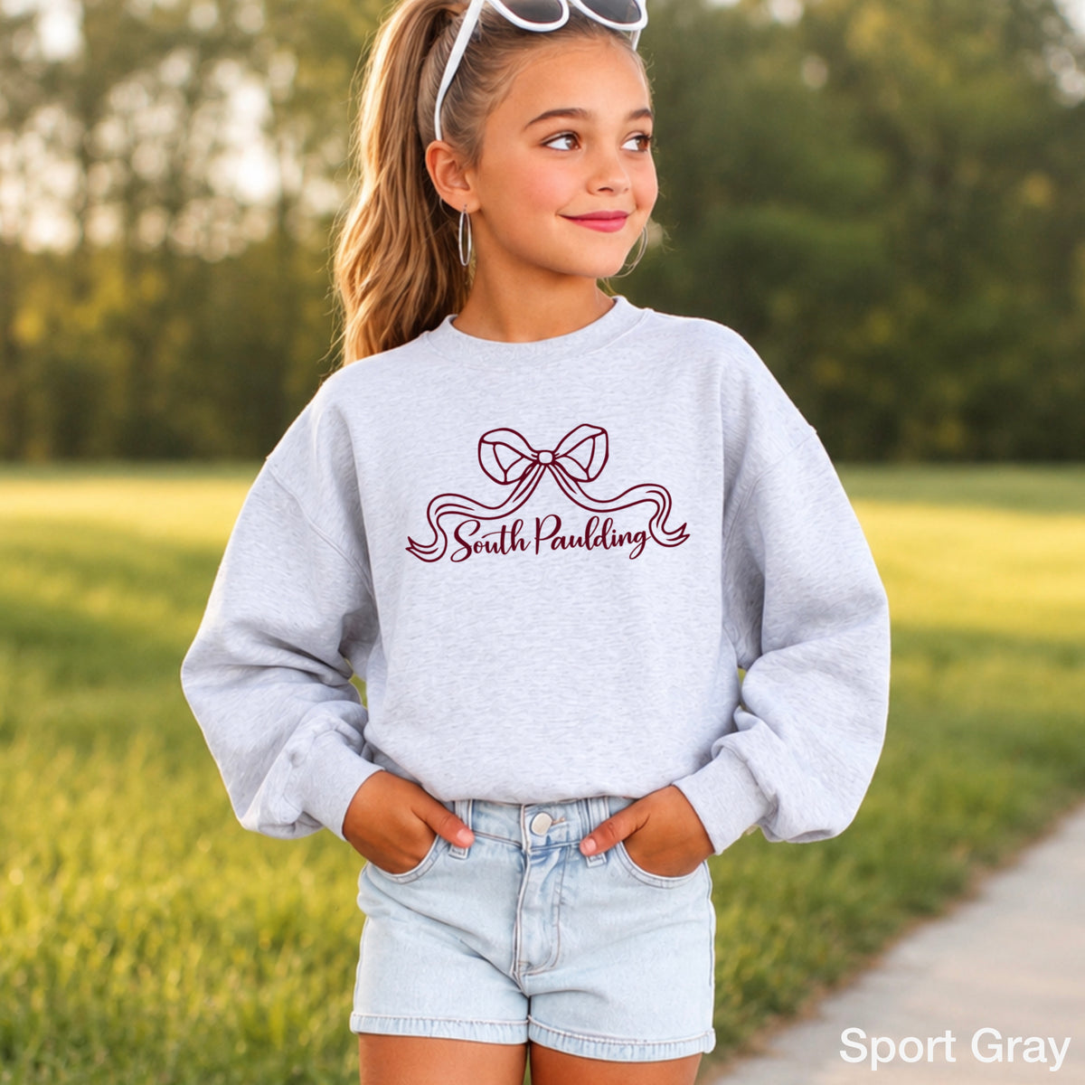 Spartans Youth Crewneck Sweatshirt