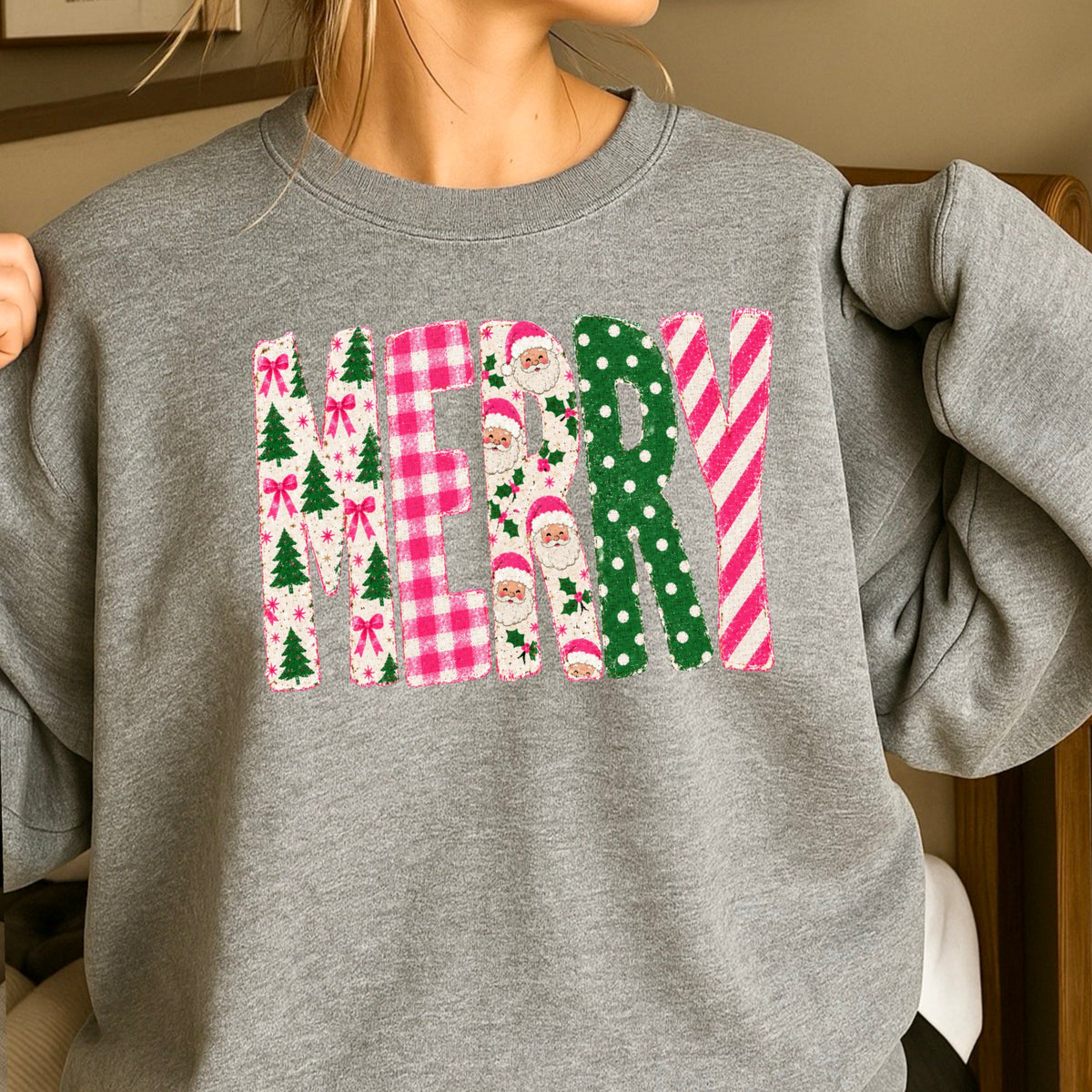 Merry Christmas Crewneck Sweatshirt