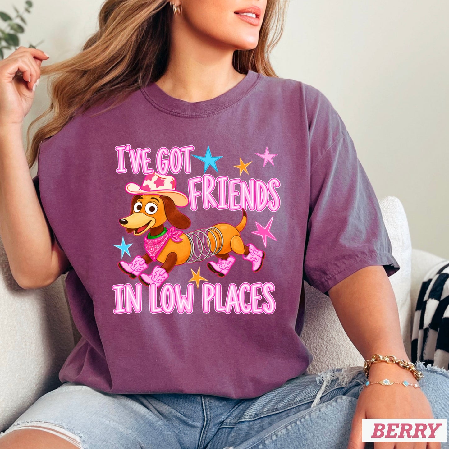 I’ve Got Friends In Low Places Toy Comfort Color Graphic Tee