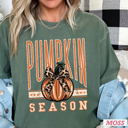Pumpkin Season Comfort Color Graphic Tee