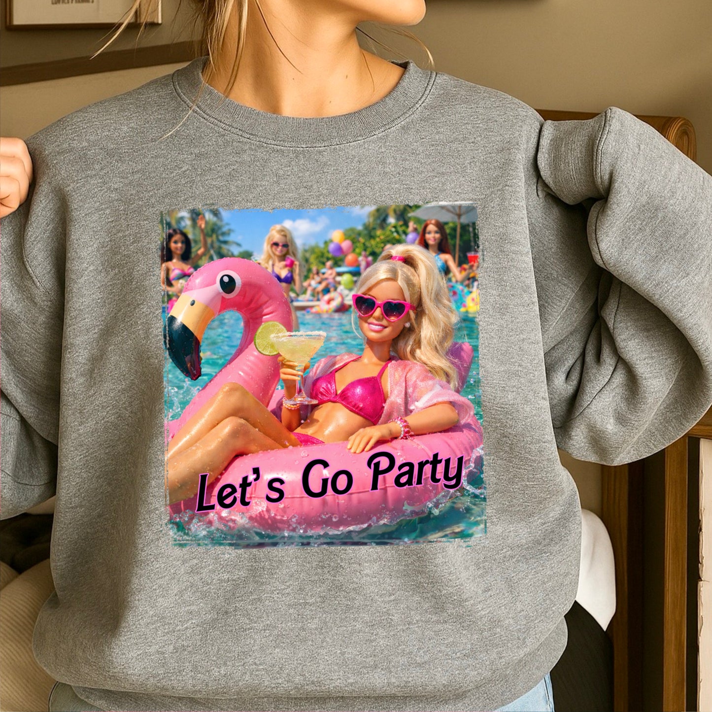 Let’s Go Party Crewneck Sweatshirt