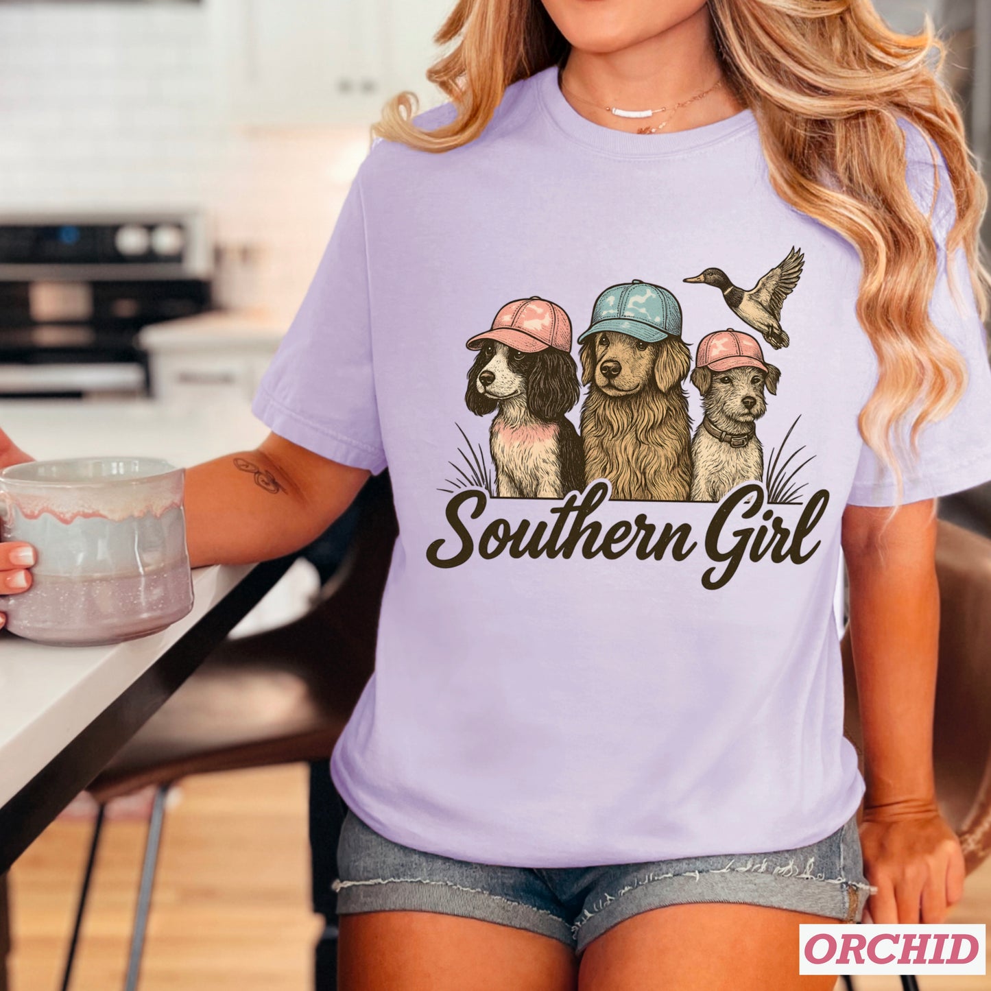 Southern Girl Comfort Color Graphic Tee