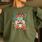 Preppy Nutcracker Christmas Crewneck Sweatshirt