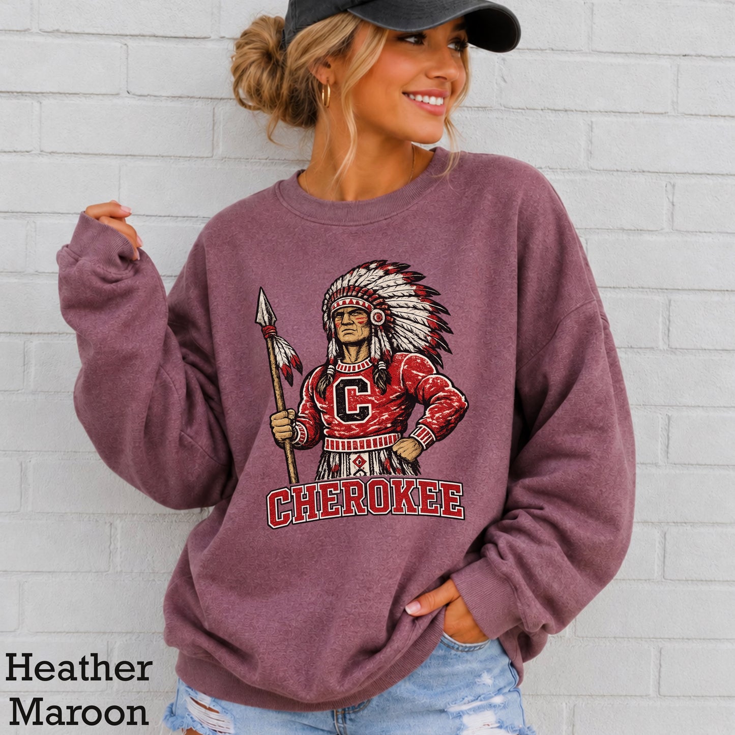 Cherokee Warriors Crewneck Sweatshirt