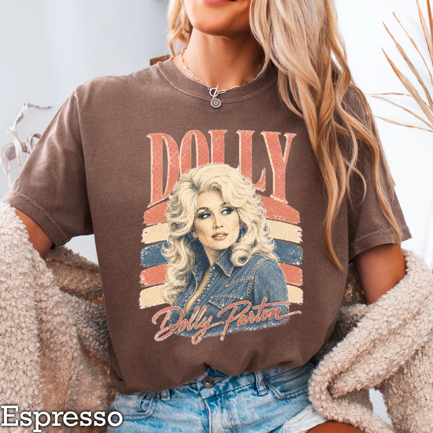Retro Dolly Comfort Color Graphic Tee