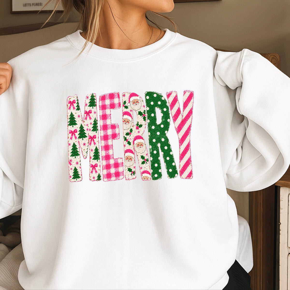 Merry Christmas Crewneck Sweatshirt