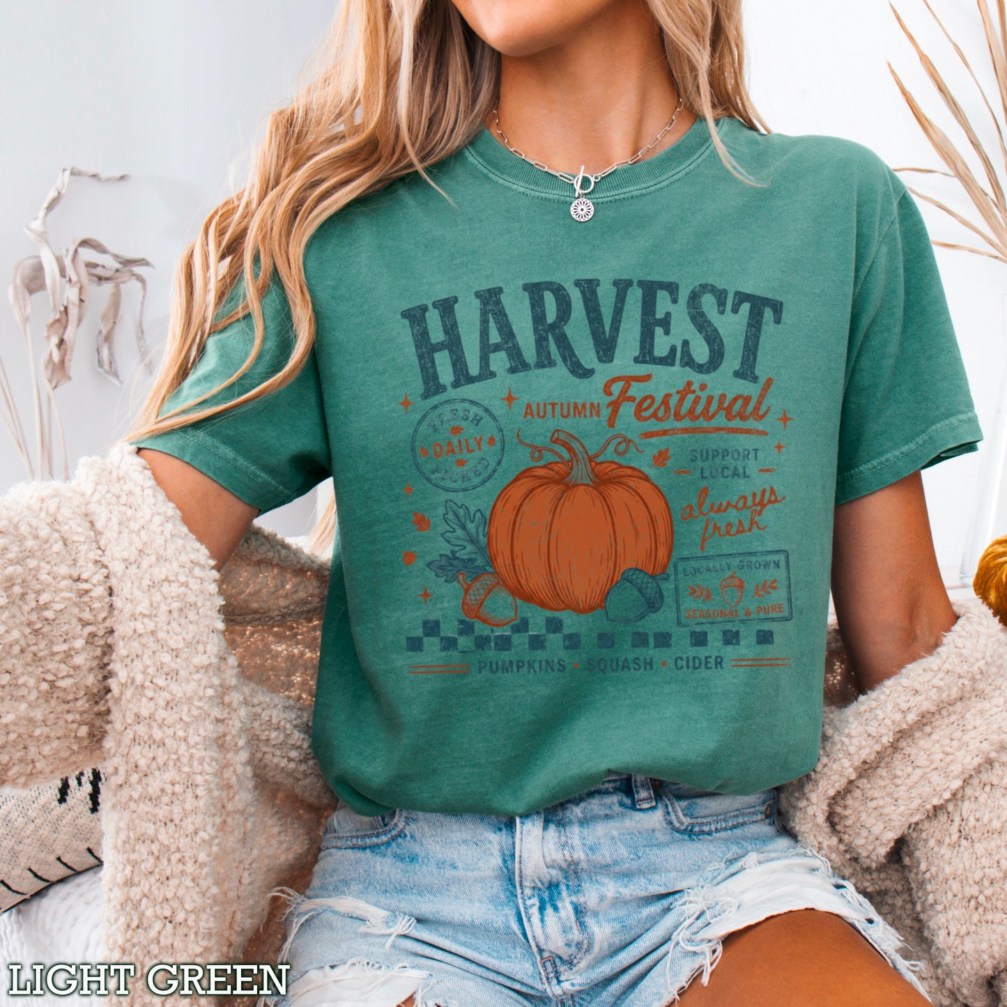 Harvest Festival Comfort Color Graphic Tee