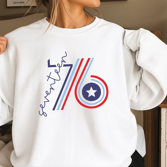 Retro 1776 DTF Transfer