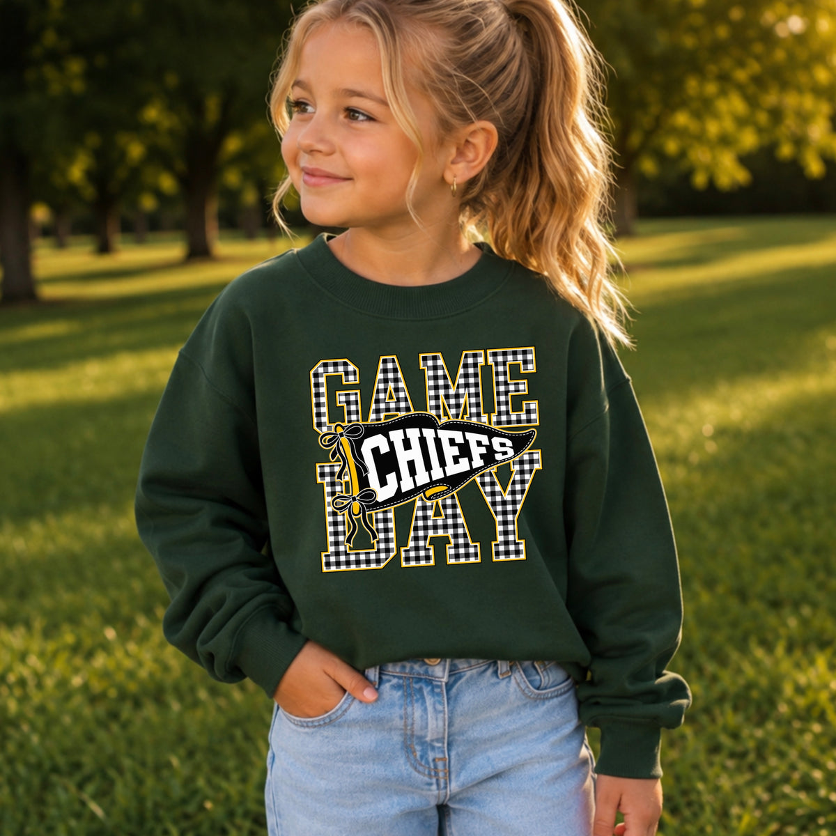 Chiefs Youth Crewneck Sweatshirt