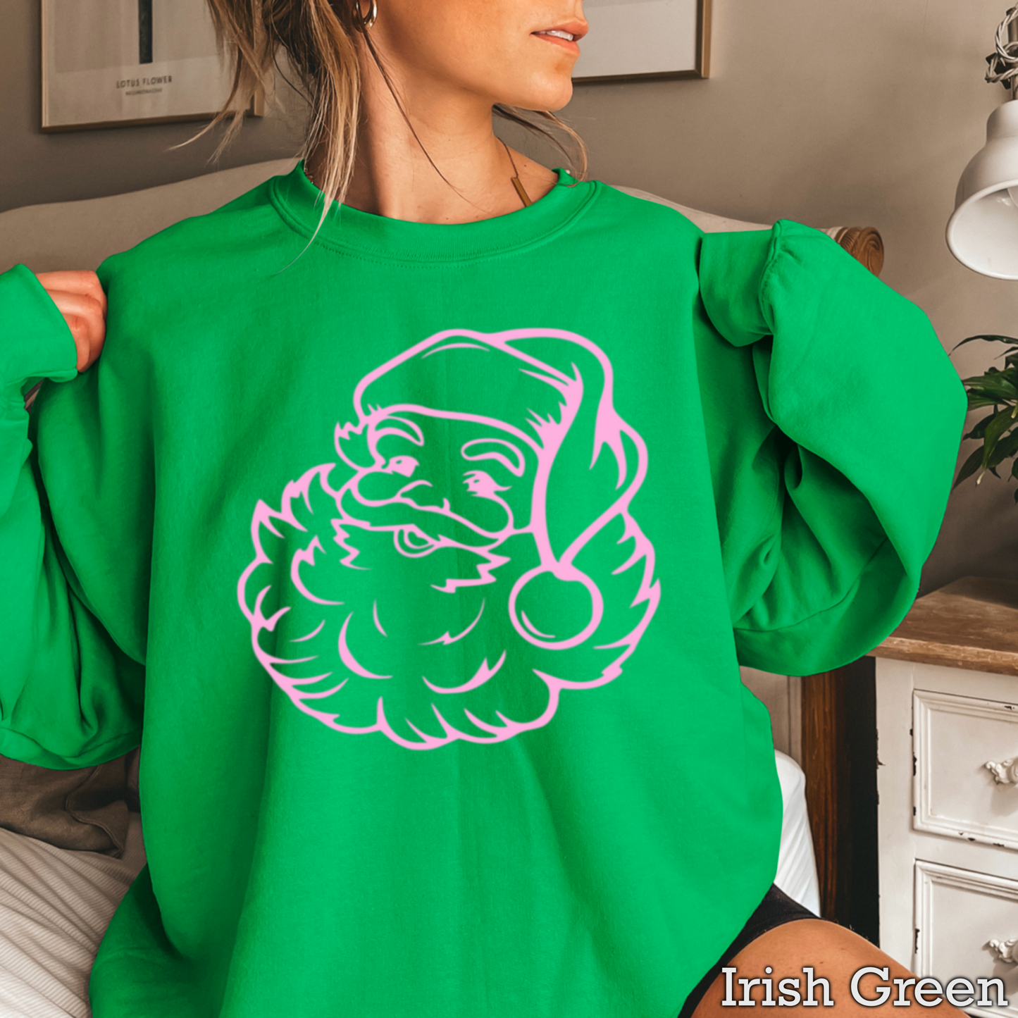 Vintage Santa Crewneck Sweatshirt
