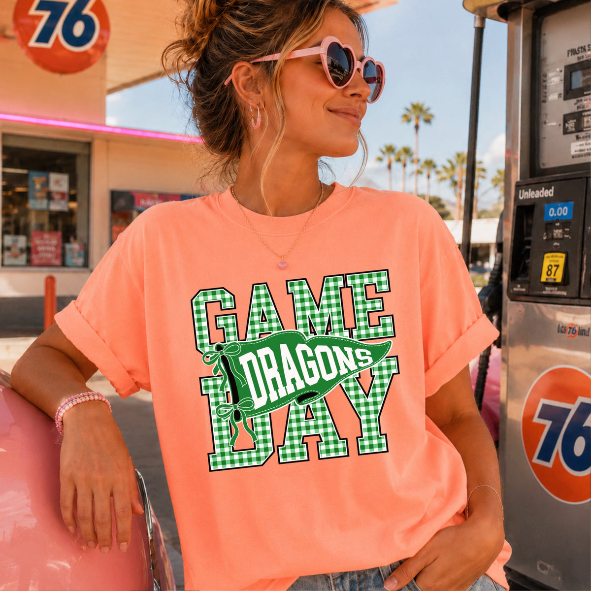 Dragons Comfort Color Graphic Tee