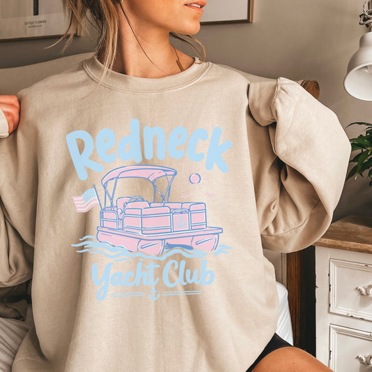 Redneck Yacht Club Crewneck Sweatshirt