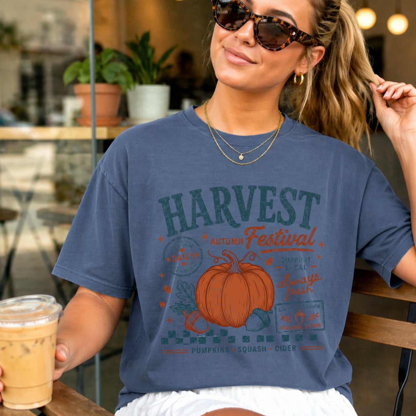 Harvest Festival Comfort Color Graphic Tee