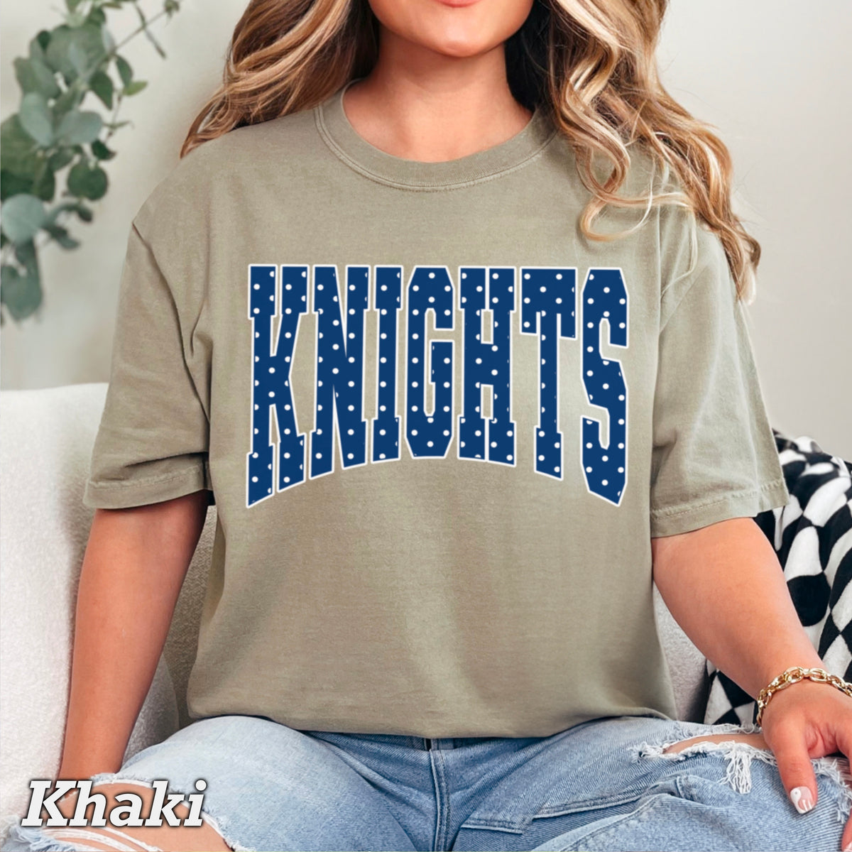 Knights Comfort Color Graphic Tee