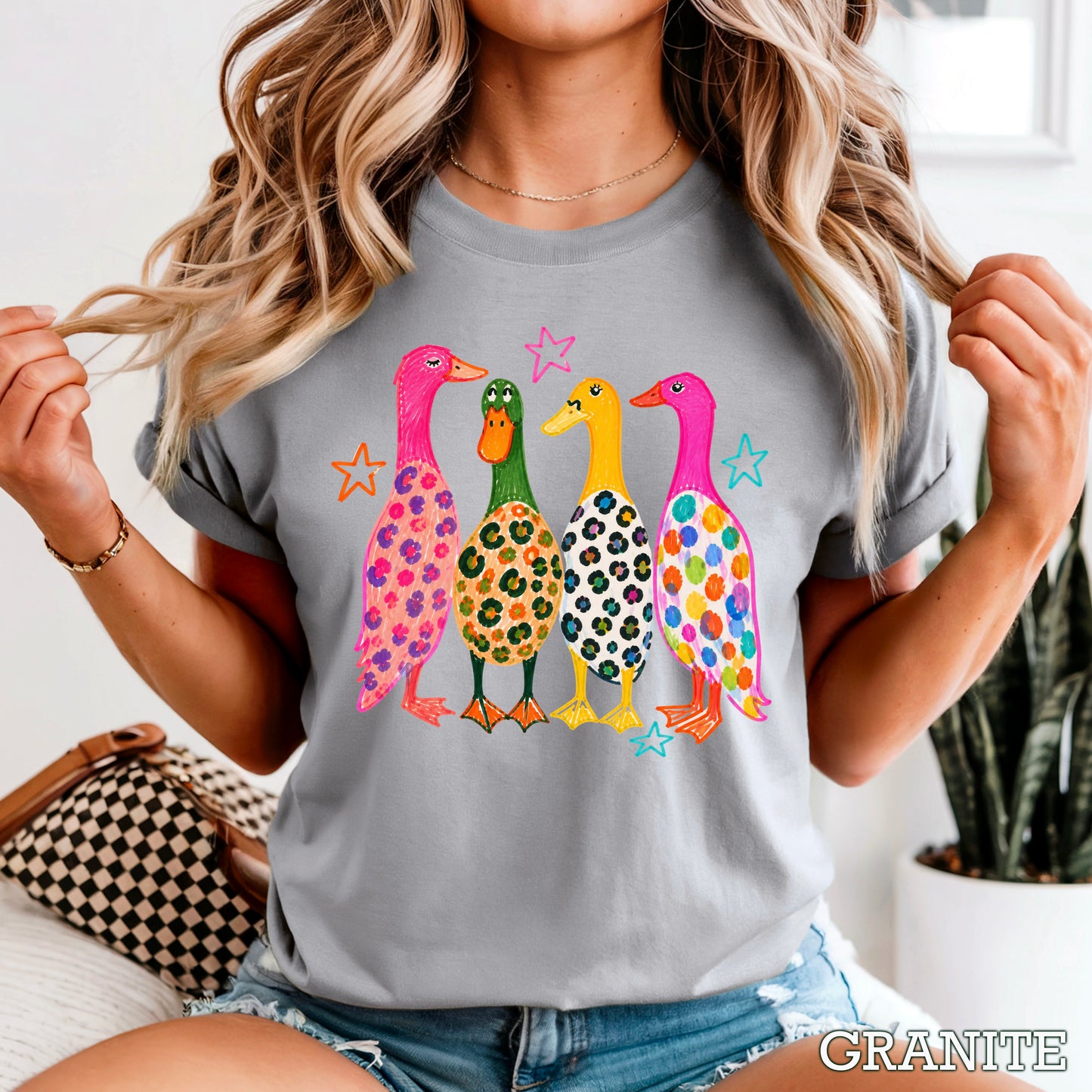 Mallard Ducks Comfort Color Graphic Tee