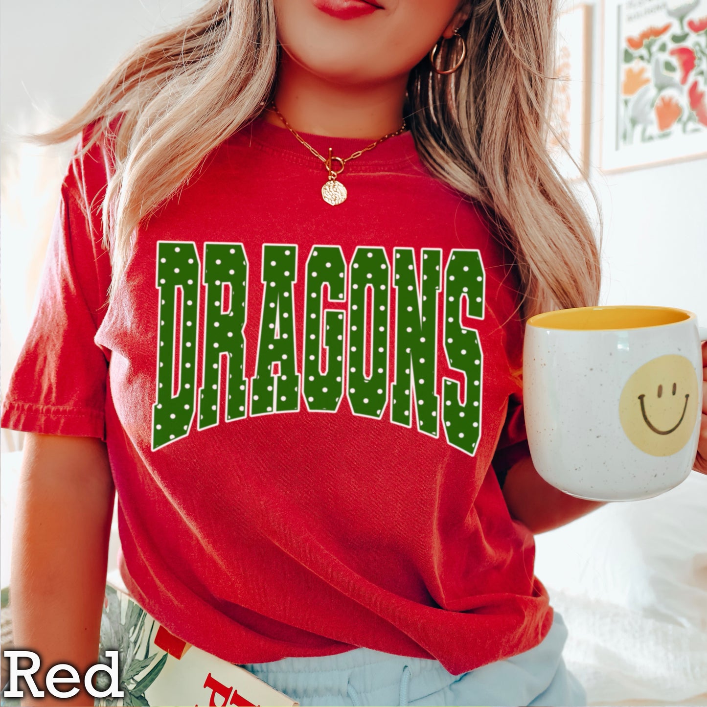 Dragons Comfort Color Graphic Tee