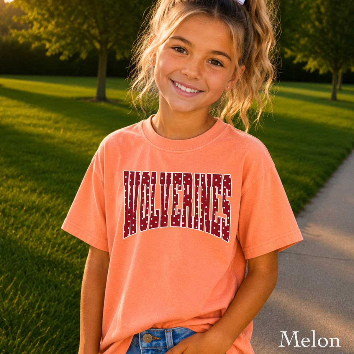 Wolverines Youth Comfort Color T-Shirt