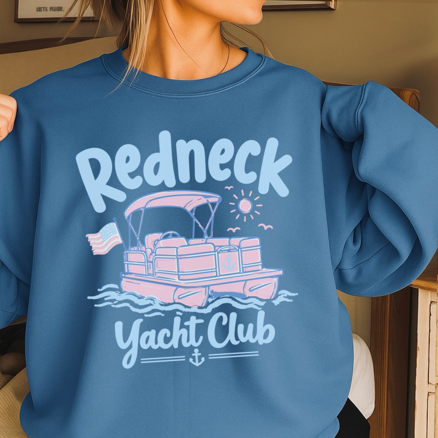 Redneck Yacht Club Crewneck Sweatshirt