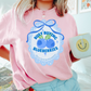 Busy Buying Blueberries Comfort Color Graphic Tee
