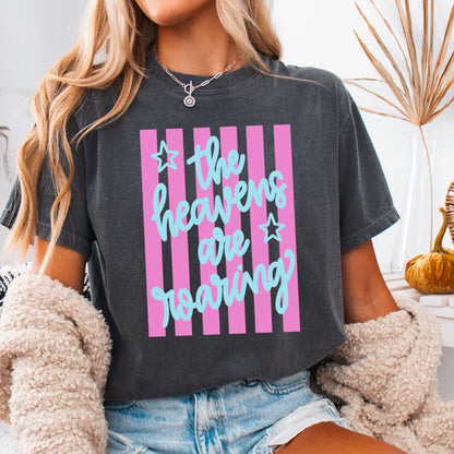 The Heavens Are Roaring Comfort Color Graphic Tee