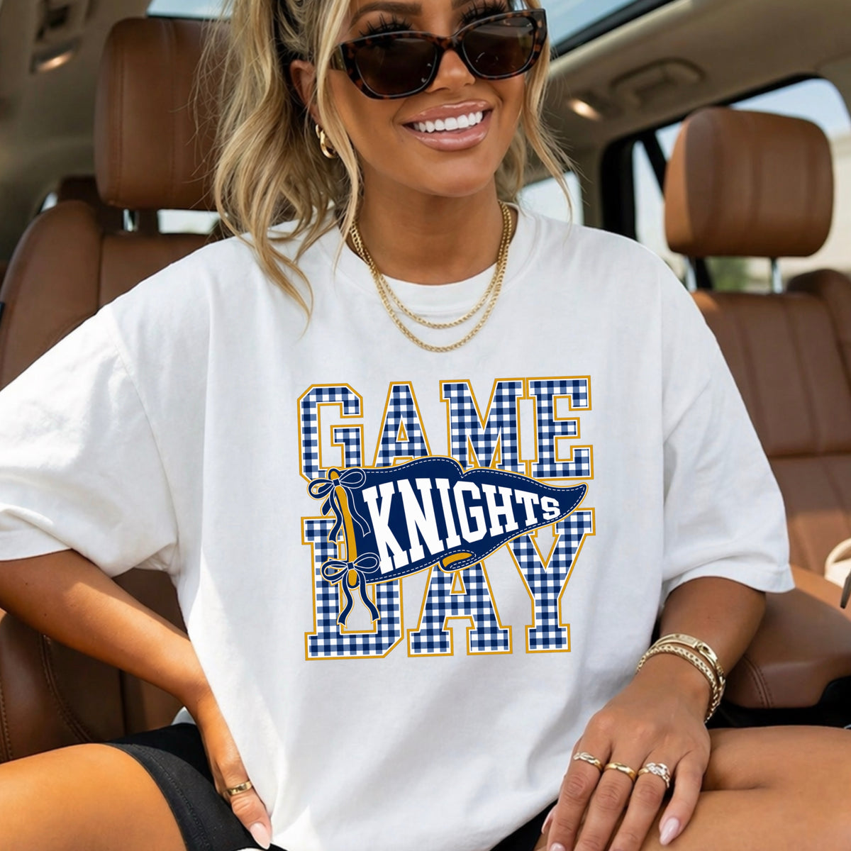 Knights Comfort Color Graphic Tee