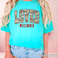 Camo John 3:16 Valentine’s Day Comfort Color Graphic Tee